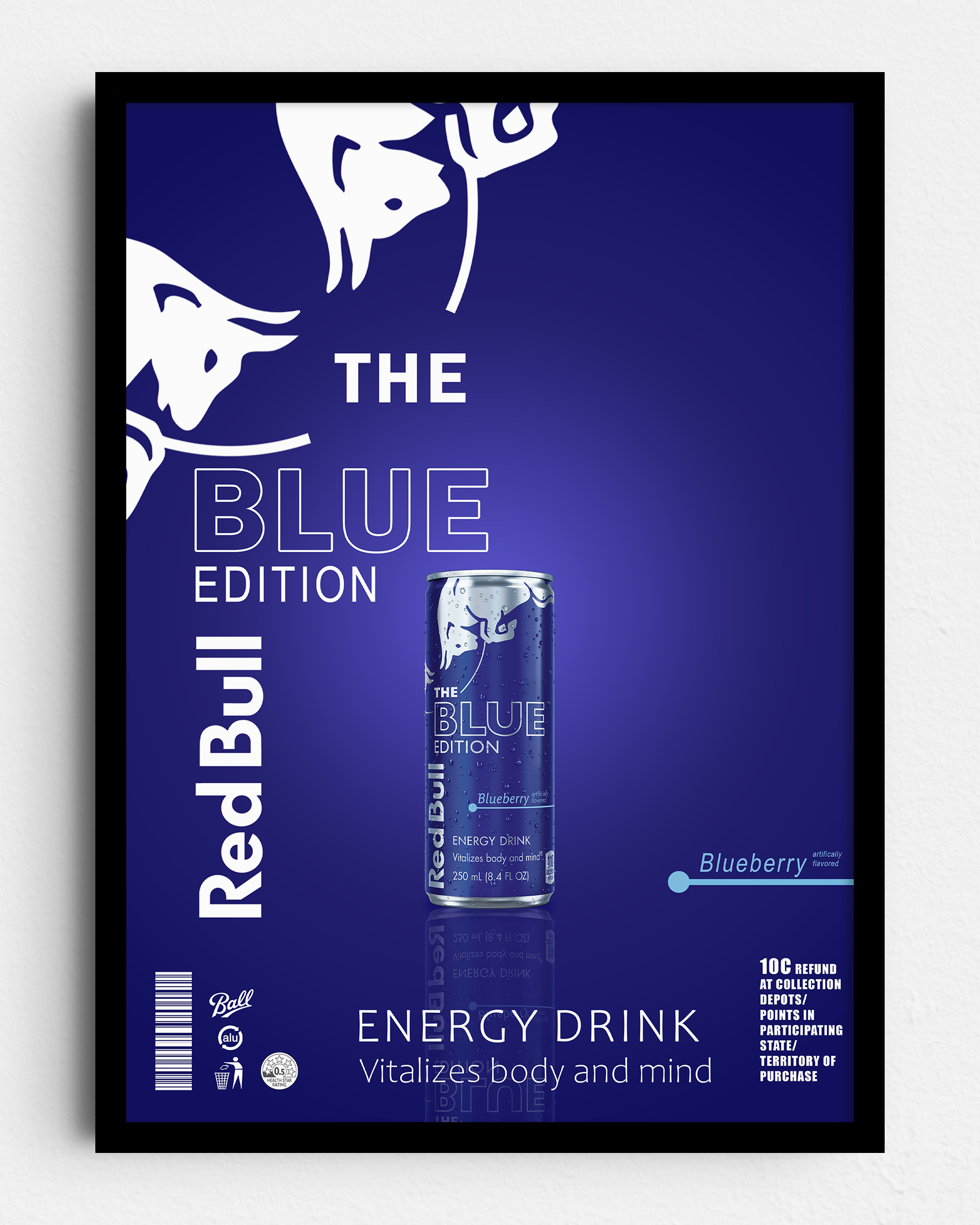 Blue Edition Poster